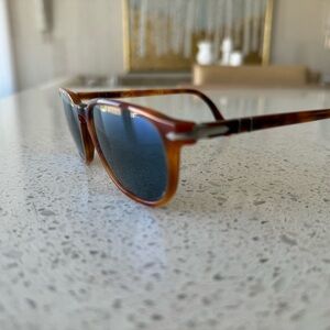 Persol Brown and Blue Sunglasses